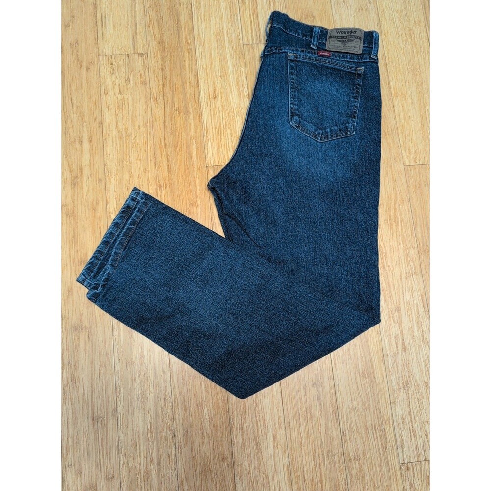 Wrangler Jeans Blue Denim Men's Size 38x32